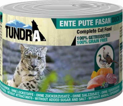 Image de Tundra CAT Tin Canard, Dinde, Faisan 200gx6