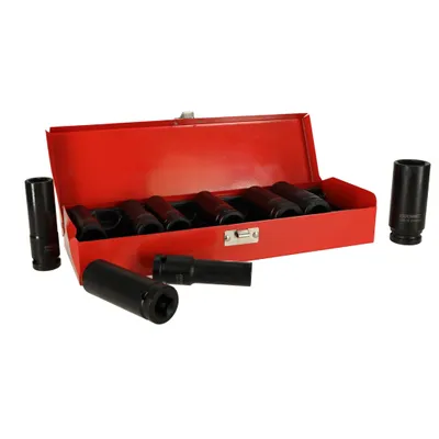 Produktbild von Kafuwell Steckschlüsseleinsatz-Set 1/2'' 10–24 mm, 10-teilig