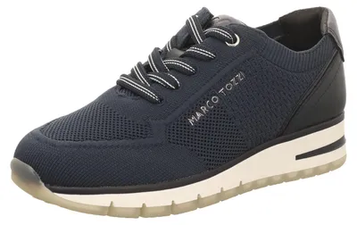 Image de Marco Tozzi Dames Faible Sneaker Low Top 2-23737-44 bleu