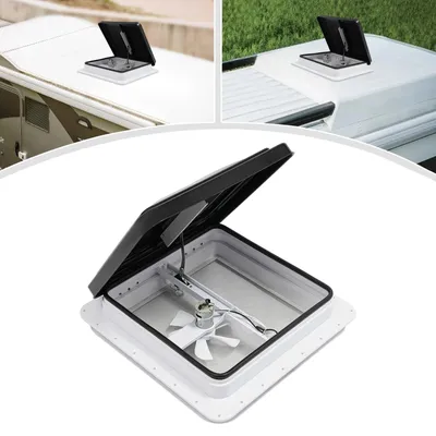 Produktbild von Dachbelüftungssystem 420x420mm für Wohnwagen