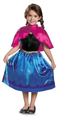 Produktbild von Liragram Disney Die Eiskönigin Elsa Klassisches Mädchenkostüm Rosa 3-4 Years Kinder Rosa 3-4 Years