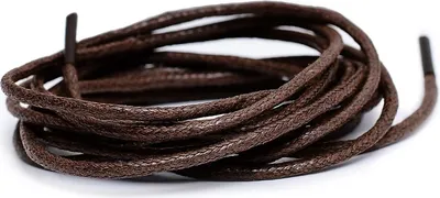 Zdjęcie produktu dla Corbby Brązowe Woskowane Cienkie Sznurówki 90 cm