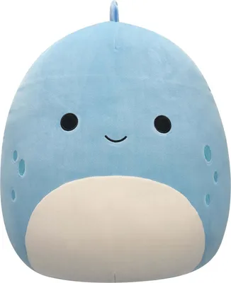 Produktbild von Squishmallows Plüschfigur Slate Blue Dino with White Belly 40 cm