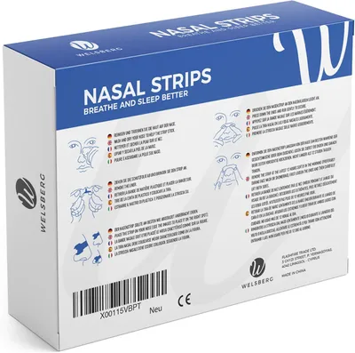 Obrázek produktu pro Náplasti proti chrápání, 60 kusů, velikost M, pro zlepšení dýchání