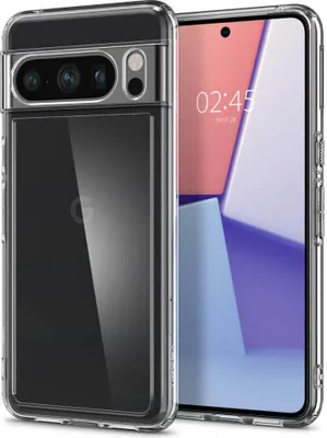 Obrázok produktu pre Spigen Ultra Hybrid, Ochranný obal, Google, Google Pixel 8 Pro, 17 cm (6.7"), Priehľadná