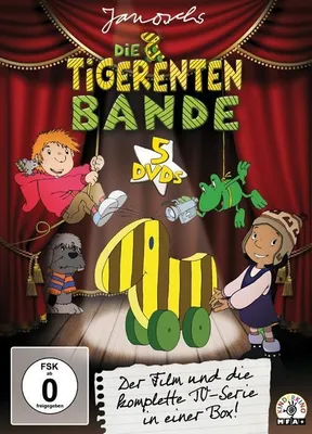 Produktbild von Janoschs Die Tigerenten Bande - Sammelbox (5 DVDs)