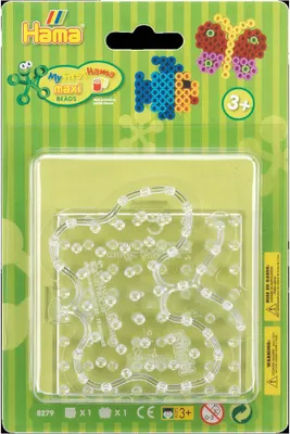 Immagine prodotto di Hama 8279 Hama Stifplatte "Viereck, Schmetterling", im Blister