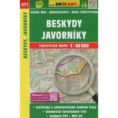 Obrázek produktu pro SC 471 Beskydy, Javorníky 1:40 000