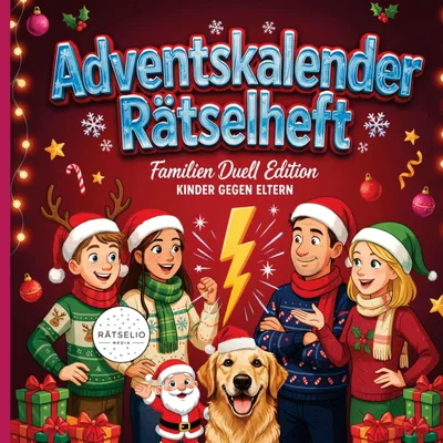 Produktbild von Adventskalender Rätselheft