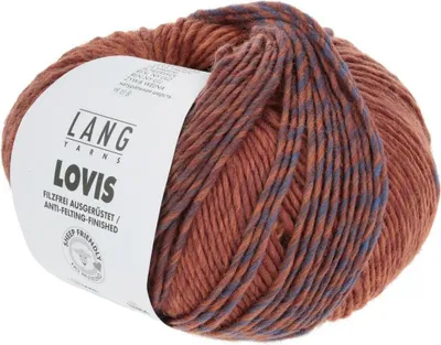 Produktbild von Lang Yarns - Lovis 0008 orange grün blau