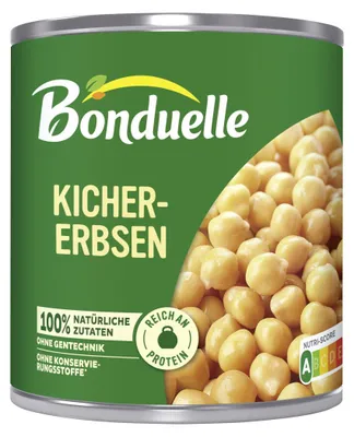 Obrázek produktu pro Bonduelle, cizrna, ATG, 130 g, jemně a šetrně připravená párou, 150 g