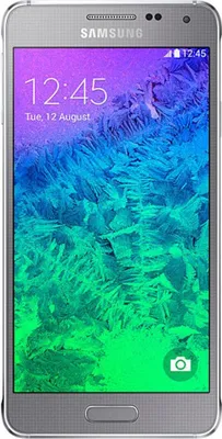 Produktbild von Samsung Galaxy Alpha Smartphone 32 GB silber