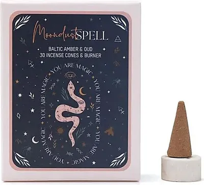 Produktbild von Räucherkegel, himmlischer Zauber, Mondstaubzauber – Packung mit 6 Stück – 48 g