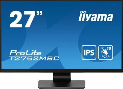 Obrázok produktu pre iiyama ProLite T2752MSC-B1, 68,6 cm (27"), 1920 x 1080 px, Full HD, LED, 5 ms, Čierna
