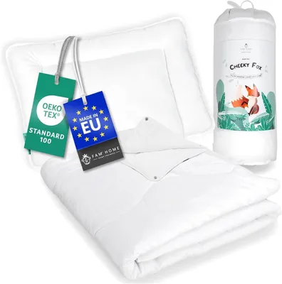 Immagine prodotto di Set di coperte per bambini con motivo della volpe dispettosa, dimensioni 100x135 cm