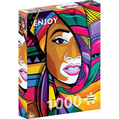 Obrázek produktu pro Puzzle 1000 dílů Enjoy – Africká krása