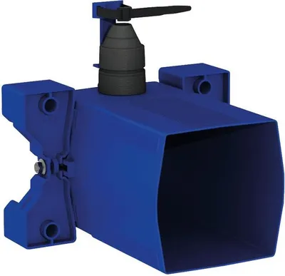 Produktbild von Delabie WC-Druckspüler TEMPOFLUX 3 UP, 3/4", AB, 3l/6l, Set 1/2