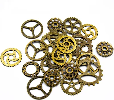 Produktbild von 22 Steampunk Zahnräder