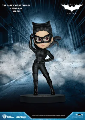 Produktbild von Beast Kingdom Toys Dark Knight Trilogy Mini Egg Attack Figur Catwoman 8 cm BKDMEA-017-06894