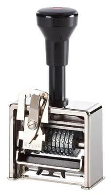 Produktbild von REINER Paginierstempel "C1" 8 stellig Zifferngröße 4,5 mm