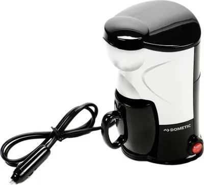 Produktbild von Kaffeemaschine für eine Tasse Perfectcoffee MC 01 von Dometic für LKW, PKW, Boot etc. mit Kaffeebecher, Dauerfilter, Thermostat, Überhitzungsschutz, Montage-Set, 24 Volt 250 Watt