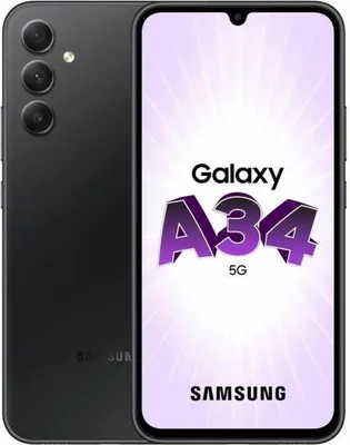 Produktbild von Samsung Galaxy A34 5G 128GB Awesome Graphite Smartphone
