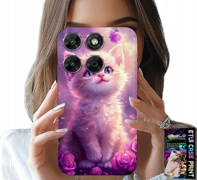 Zdjęcie produktu dla Etui Do Motorola Edge 70 - Słodki Kotek, Kot, Wzory Ze Zwierzętami