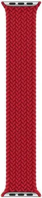 Produktbild von Armband Apple Geflochtener Solo Loop Red (Rot), 44mm, Größe 10