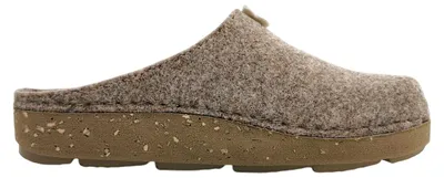 Imagen del producto de Zapatos de marca Fischer. Zapatos para mujer Anne. Zapatillas de estar por casa. Sandalias. Color marrón. Para uso diario