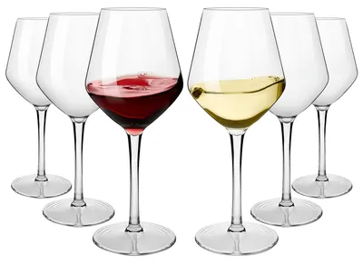 Weingläser aus Tritan 440 ml, 6er Set, unzerbrechlich, spülmaschinenfest
