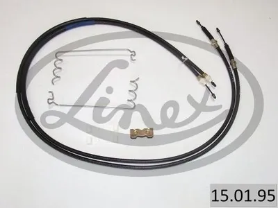 Produktbild von LINEX Handbremsseil 15.01.95 Hinten für FORD TRANSIT CONNECT (P65, P70, P80) 1818/16952mm