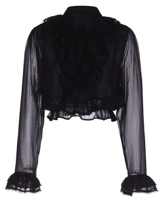 Produktbild von KRZY damen bluse - schwarz, XS