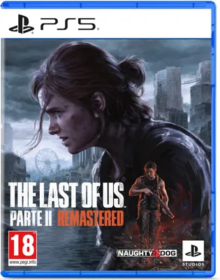 The image shows the cover art for the video game 'The Last of Us Part II Remastered' for PlayStation 5.