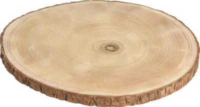 Immagine prodotto di Tagliere decorativo in legno con corteccia per apparecchiare la tavola e candele