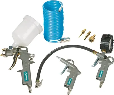 Produktbild von Aircraft Druckluftwerkzeuge-Set 7-teilig DWS 7