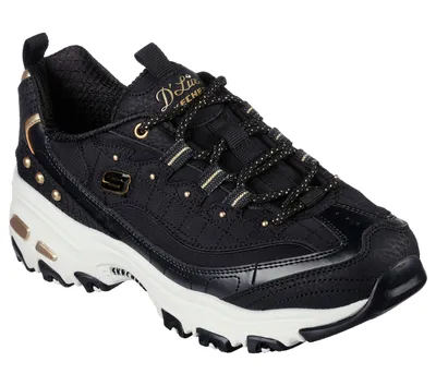 Produktbild von Skechers d'lites Sportschuh Schwarz