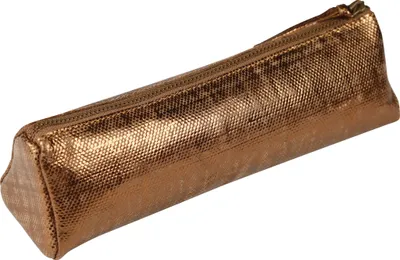 Produktbild von Clairefontaine 4x KLEOPATHRA Schlampermäppchen 22x6x6cm bronze 410042C