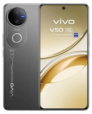 Produktbild von VIVO V50, 17,2 cm (6.77"), 12 GB, 512 GB, 50 MP, Android 15, Schwarz
