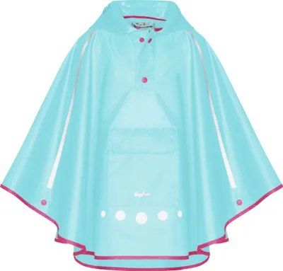 Produktbild von PLAYSHOES 408750, Regenmantel, Uni, Kind, 1 Taschen, Polyester, Türkis