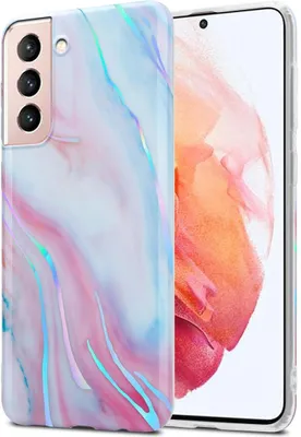 Immagine prodotto di Cadorabo custodia protettiva per Samsung Galaxy S21 5G in TPU bianco Custodia per cellulare Custodia Cover