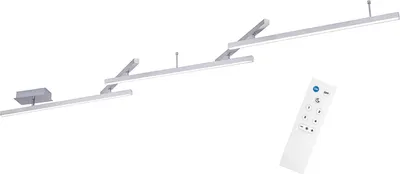 Produktbild von 242cm lange, flache LED Stab Deckenleuchte Fernbedienung indirekte Beleuchtung