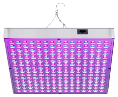Productafbeelding van LILIIN LED plantlamp 45W, volledig spectrum, 225 LED's (rood en blauw), groeilamp, lamp voor de groei van planten, geschikt voor binnenshuis, kassen, kamerplanten en kruiden