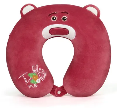 Produktbild von Nackenhörnchen Kinder Erwachsene Memory Foam U-Form Erdbeerbär Auto Zug Büro
