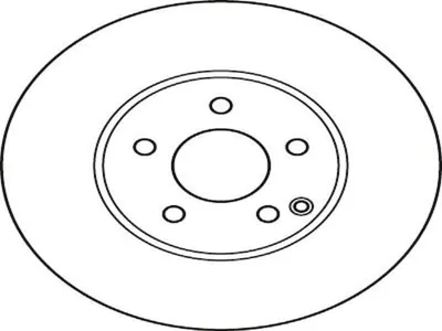 Produktbild von TRW Bremsscheiben (2 Stück) Vorderachse DF6078S