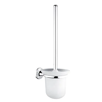 Obrázek produktu pro Nimco Monolit - WC štětka nástěnná s držákem, matné sklo/chrom MO 4094C-26
