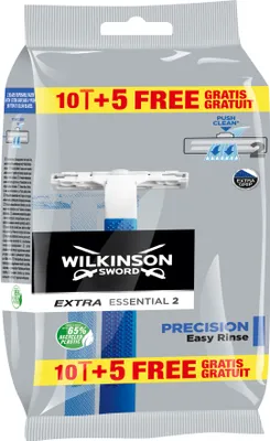 Produktbild von Wilkinson Extra2 Precision 15 Stück Einwegrasierer für Männer