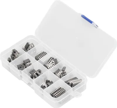 Obrázok produktu pre IC Assortment Kit, integrovaný obvod IC Chip, obvodové čipy, IC čipy, IC Chip Kit, čipy integrovaných obvodov