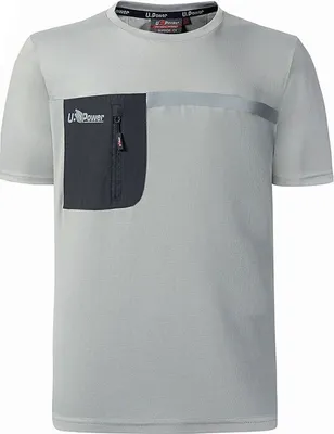 Immagine prodotto di U-power Christal Kurzarm-t-shirt Grau M Grau M
