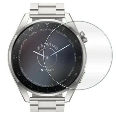 Produktbild von Displayschutzfolie für Huawei Watch 3 Pro aus gehärtetem Glas