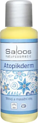 Image de Huile de corps et de massage bio - Atopikderm, 50 ml